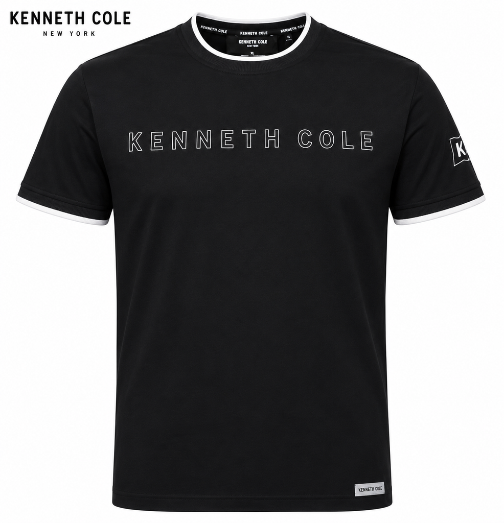 Kenneth Cole Black Men  T shirt