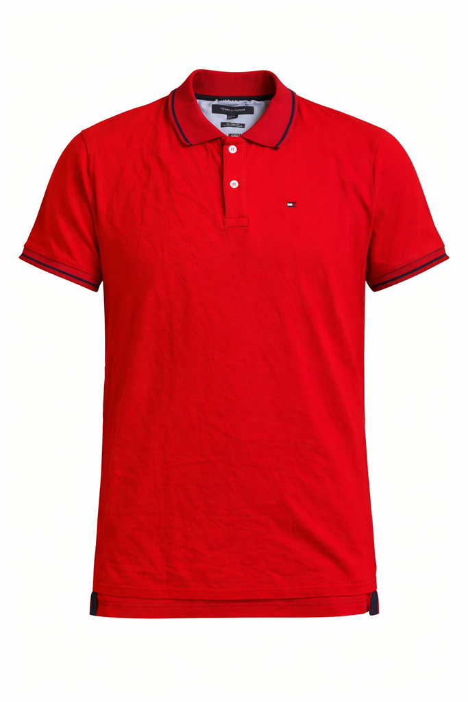 Tommy Hilfiger Red Men Polo