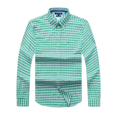 Tommy Hilfiger Men Check Long Sleeve Shirt New York Fit