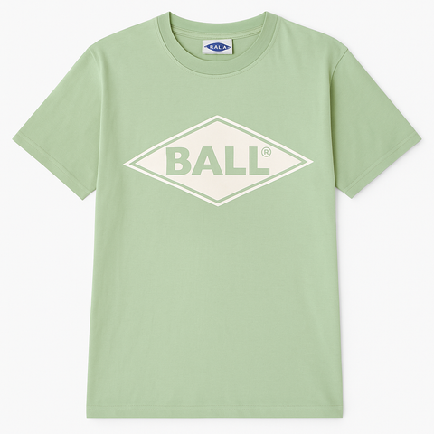 Ball Lemon Green Men T shirt