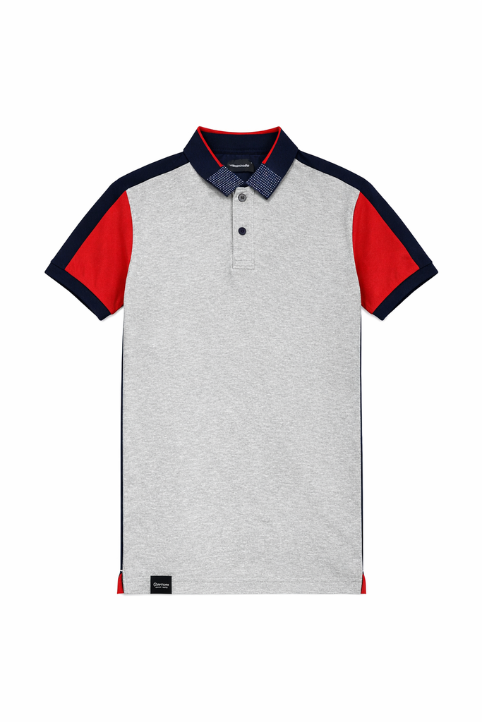 Crocodile Premium Grey Men Polo