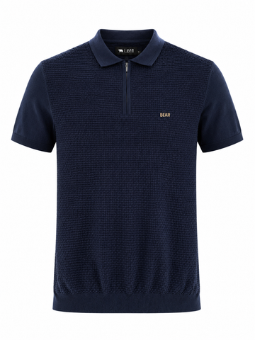 Premium Zip Up Men Polo