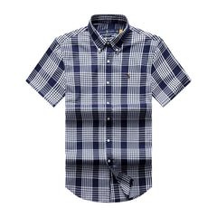 PRL  Short Sleeve Oxford Check Shirt