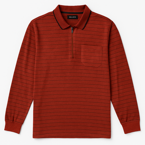 Bexleys Man Long Sleeve Polo
