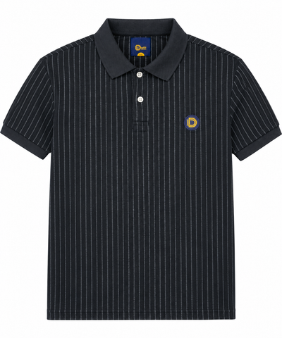 Witt Premium Dark Grey Stripe Polo
