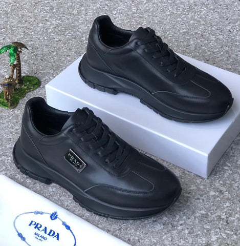 Prada Men Original Leather Shoes
