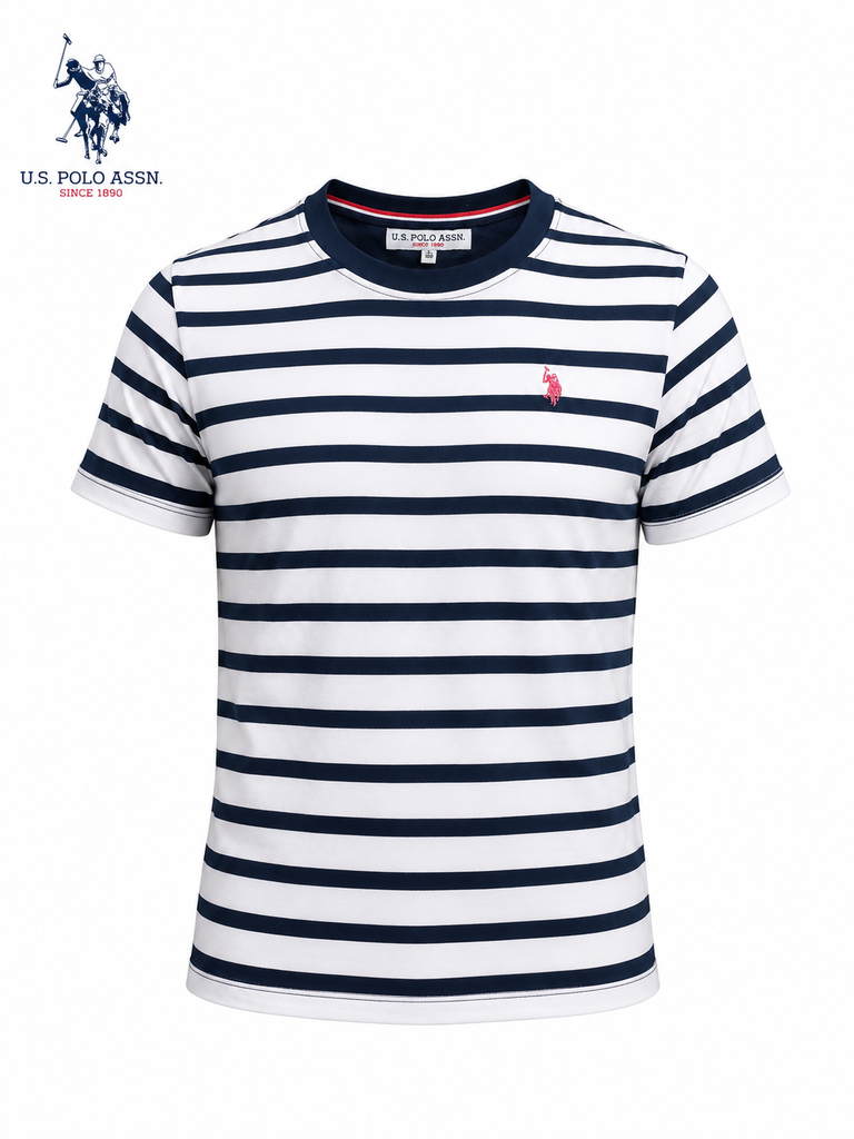 Uspa Assn Men Stripe T shirt