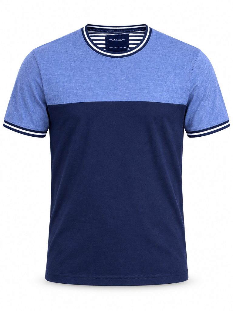 Denim & Flower Men T shirt