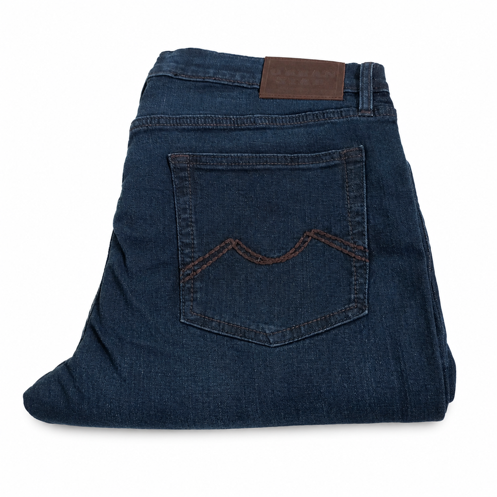 Urban Star Straight Cut Dark Blue Jeans