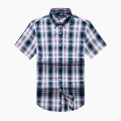 PRL  Short Sleeve Oxford Check Shirt