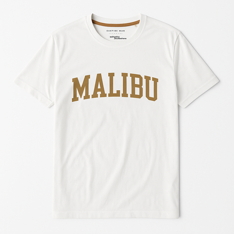 Denim & Flower Cream Color T shirt