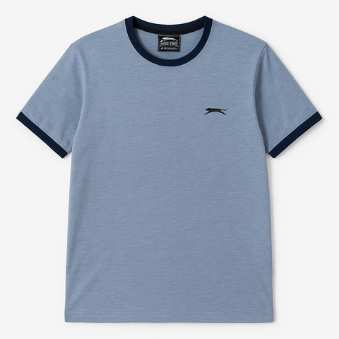 Slazenger Men Blue T shirt