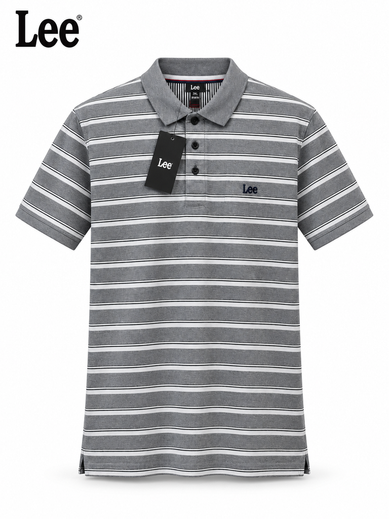 Lee Men Stripe Polo
