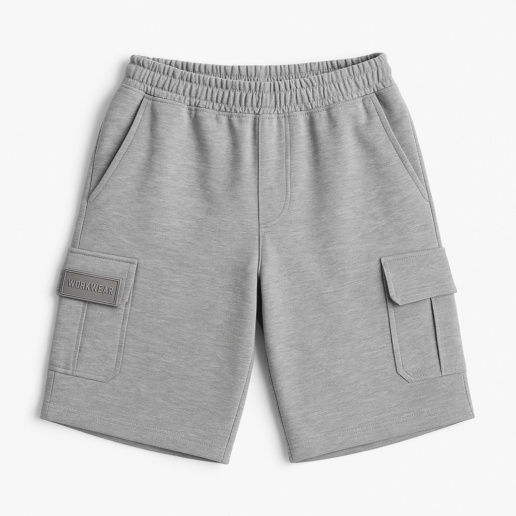 Man Active Men Grey Cargo Short