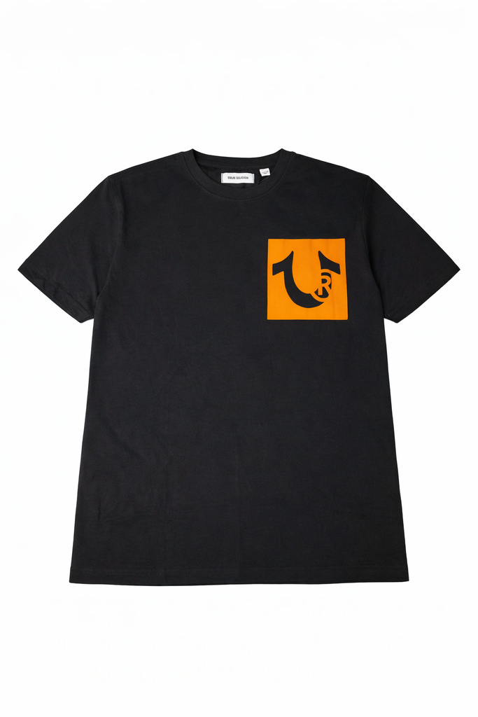 True Religion Men Black T shirt