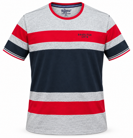 Roadster Men Stripe T shirt
