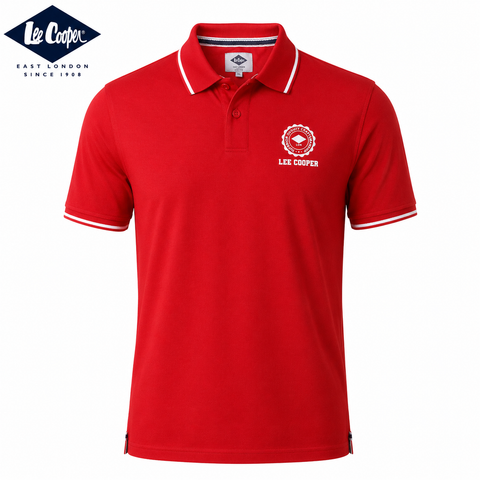 Lee Copper Men Red Polo
