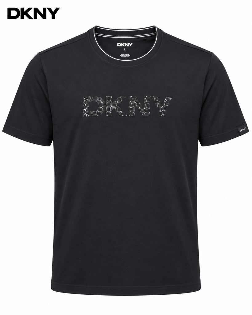 DKNY Men Black T shirt