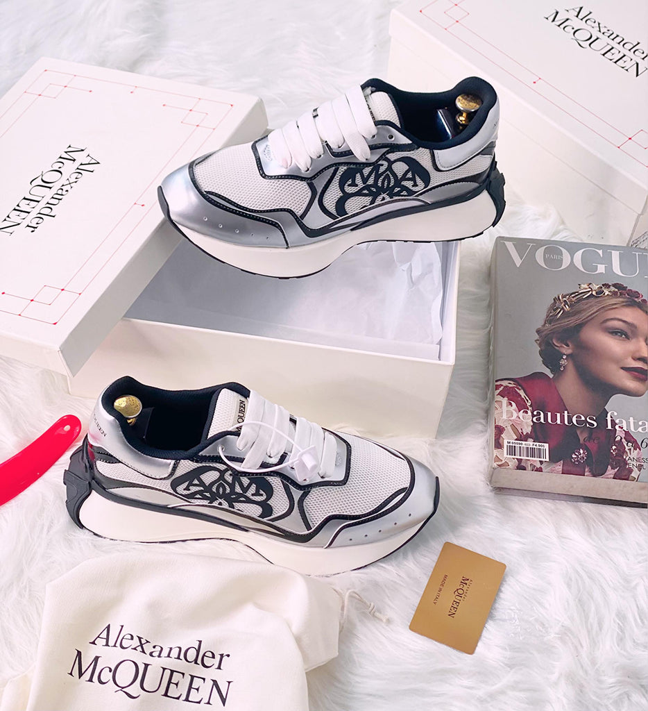 Alexandra McQueenGrey Men Sneakers