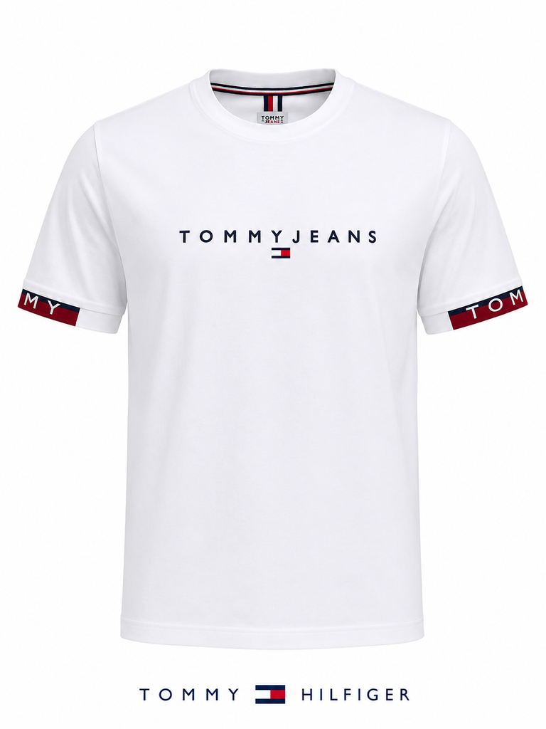 Tommy Hilfiger Men T shirt - White