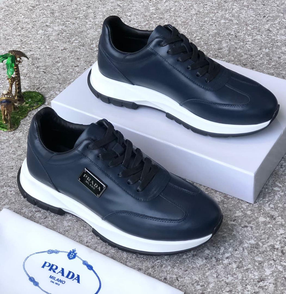 Prada Men Original Leather Shoes