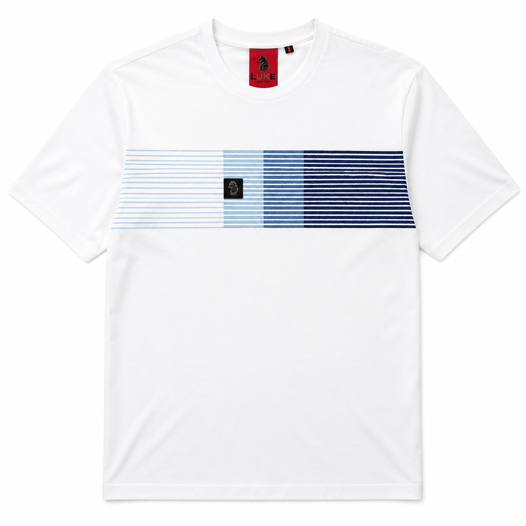 Luke Men White  T SHIRT