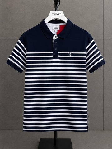 Tommy Hilfiger Men Stripe Polo