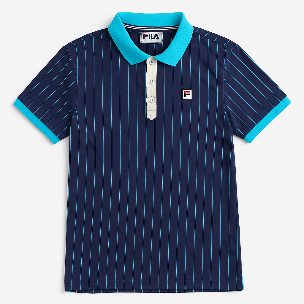 Fila Men Stripe Polo