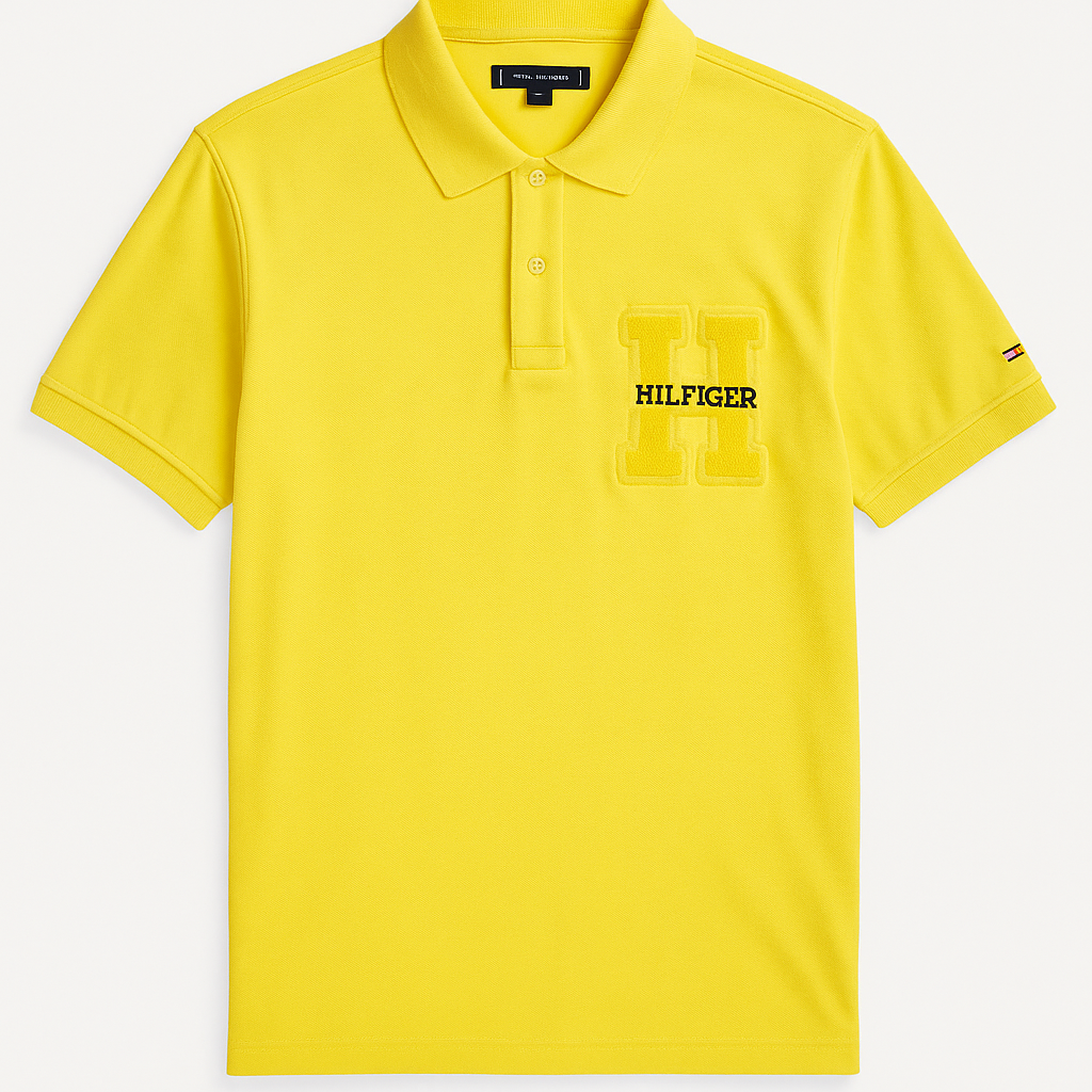 Tommy Hilfiger Yellow Men Polo