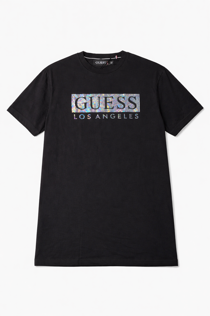 Guess Men Black T shirt