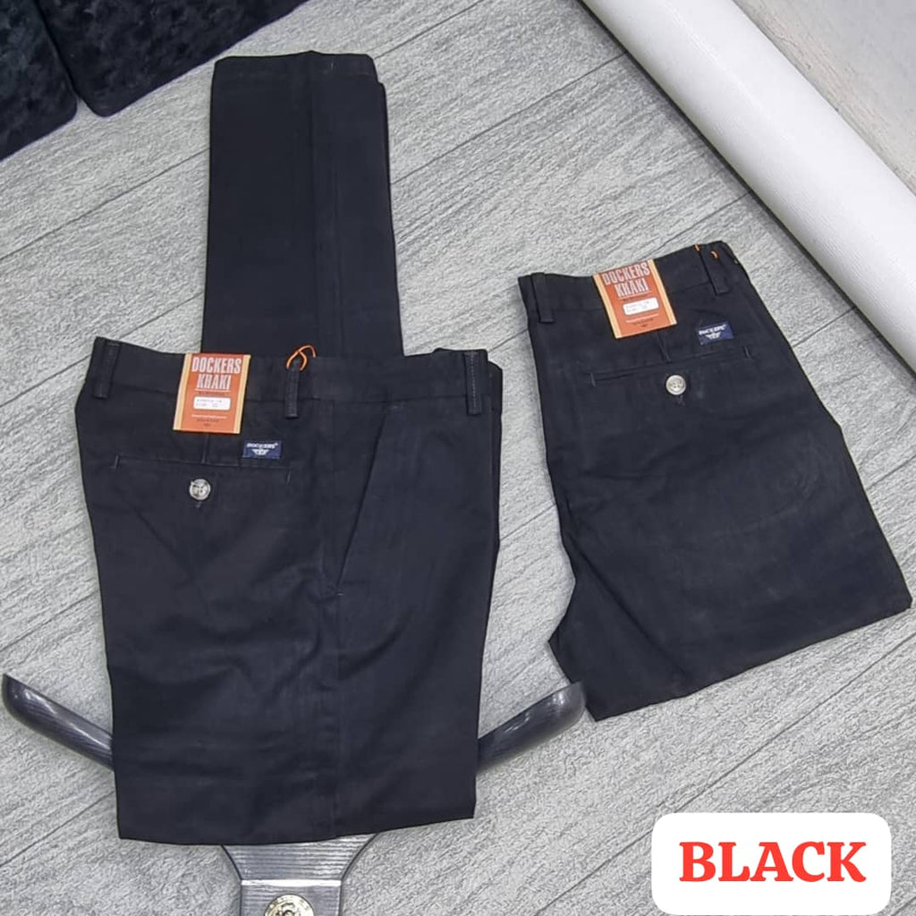 Dockers Men Original Black Kaki Chino