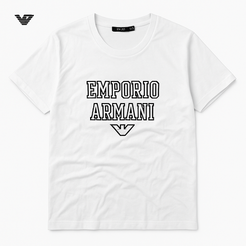 Emporio Armani White Men T shirt