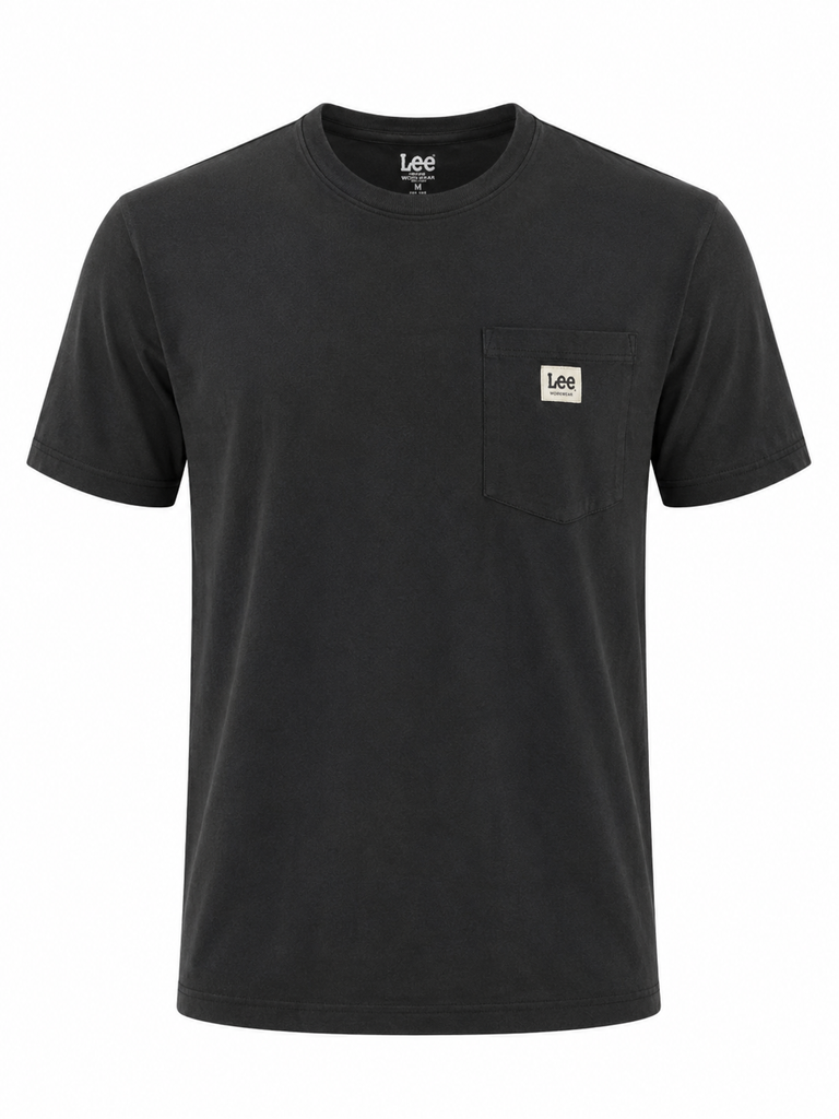 Lee Men Black T shirt