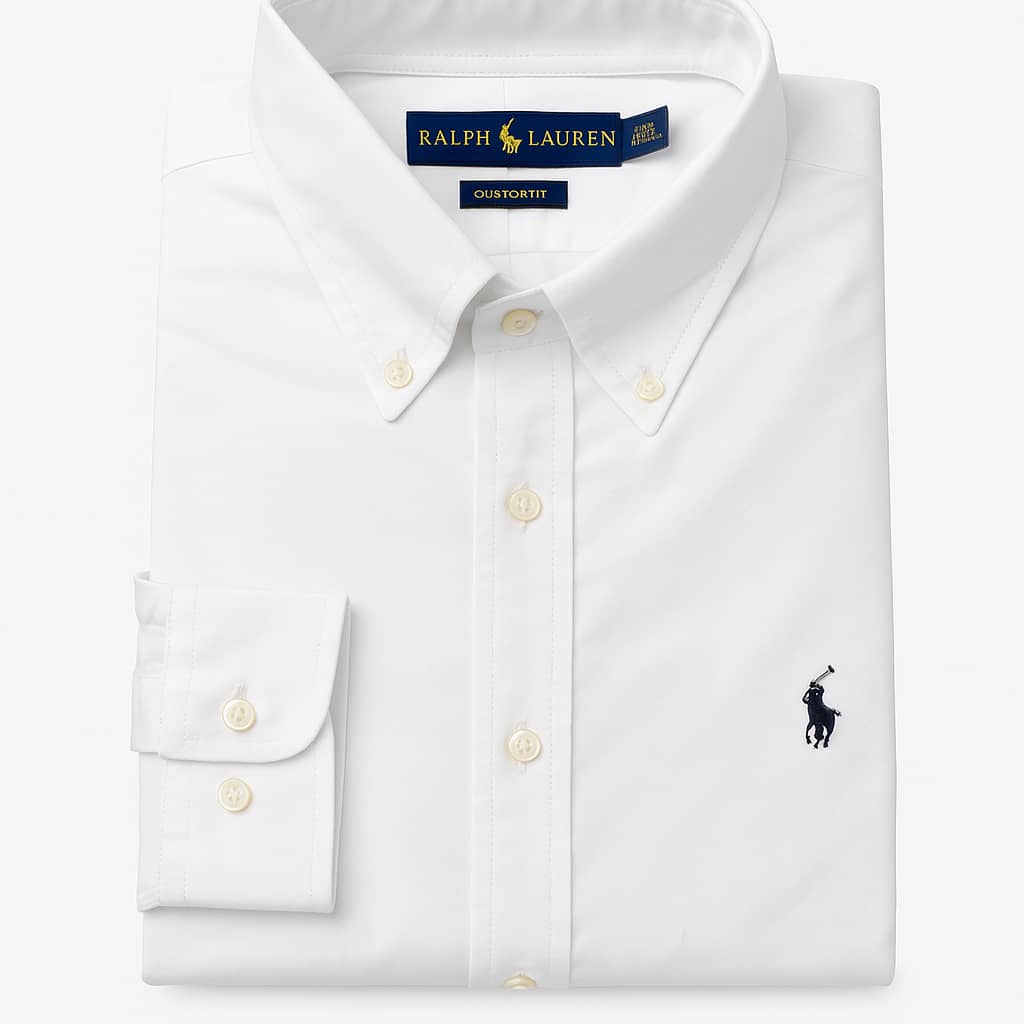 Ralph Lauren Male Long Sleeve White Oxford