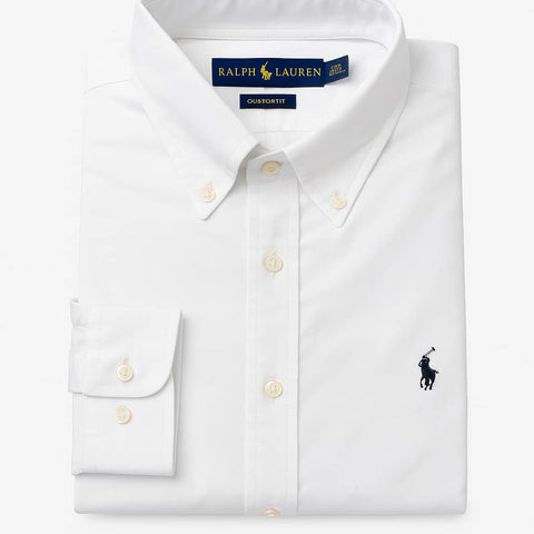 Ralph Lauren Male Long Sleeve White Oxford
