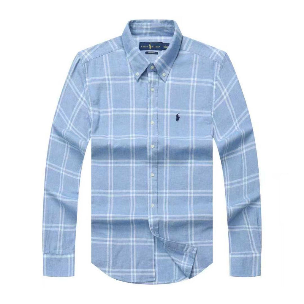 Polo Ralph Lauren Men  Check Long Sleeve Shirt