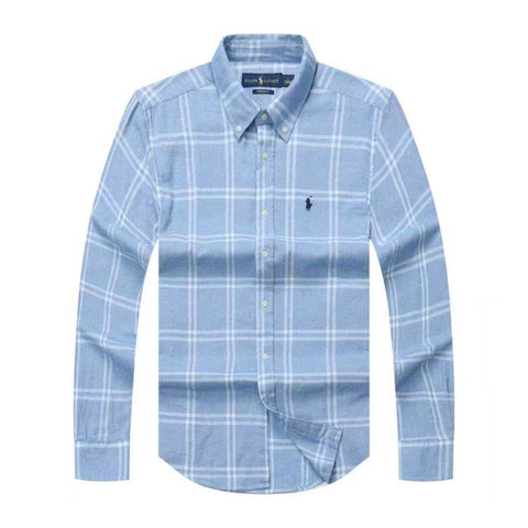 Polo Ralph Lauren Men  Check Long Sleeve Shirt