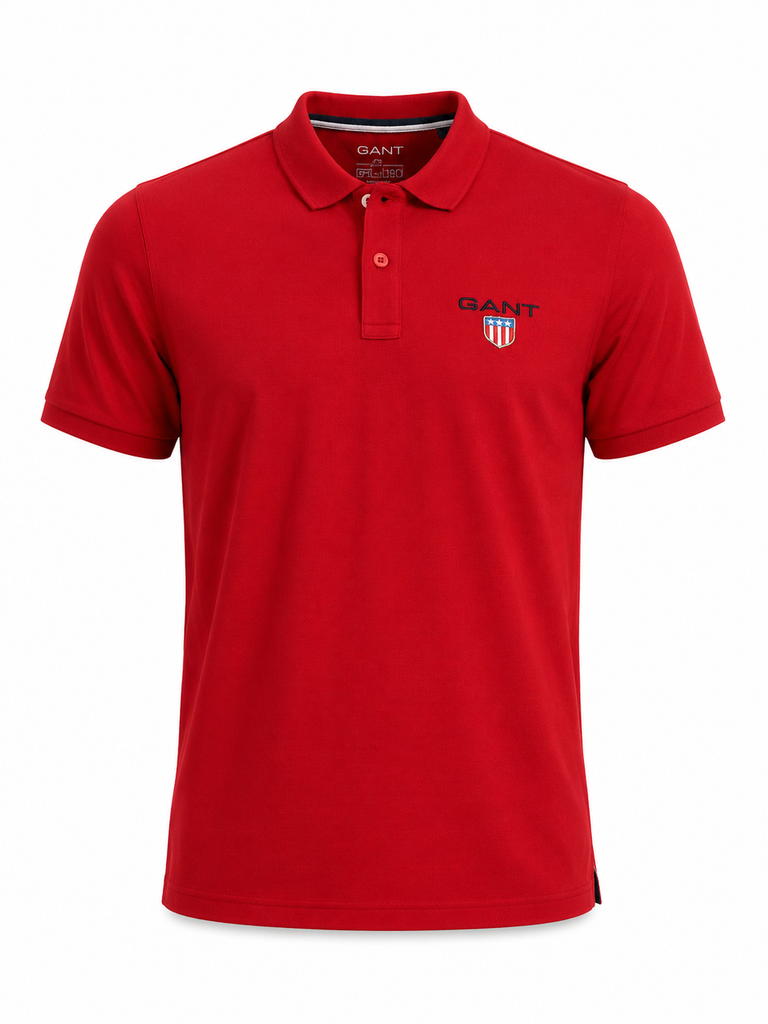 Gant Men Red Polo