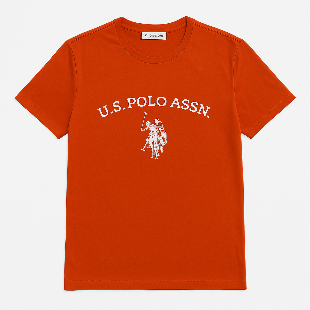 USPA ASSN Orange T shirt