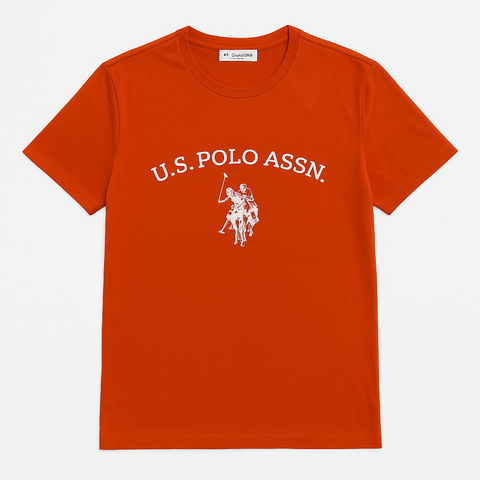USPA ASSN Orange T shirt