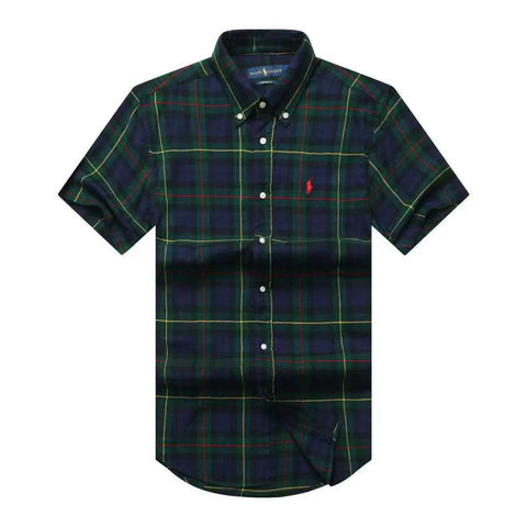 Polo Ralph Lauren Oxford Button Down Short Sleeve Shirt