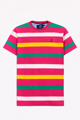 Louis PILLIPE Men Stripe T shirt