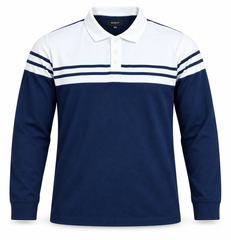 Italian Sztori Men Polo Long Sleeve