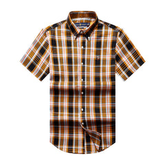 PRL  Short Sleeve Oxford Check Shirt