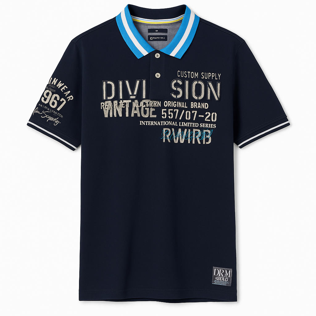 Reward Men Navy Blue Polo