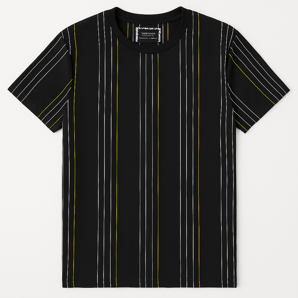Cactus Man Black Stripe T shirt