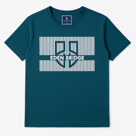 Eden Bridge Men Green T shirt