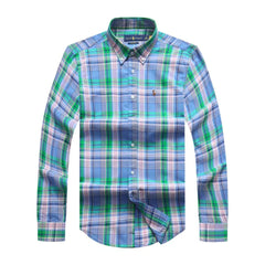 PRL Men Check Long Sleeve Shirt