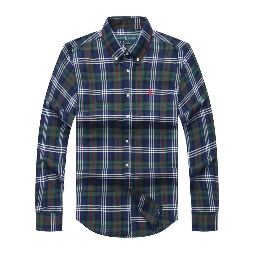 Polo Ralph Lauren Men  Check Long Sleeve Shirt