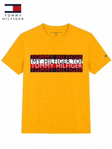 Tommy Hilfiger Men T shirt - Yellow